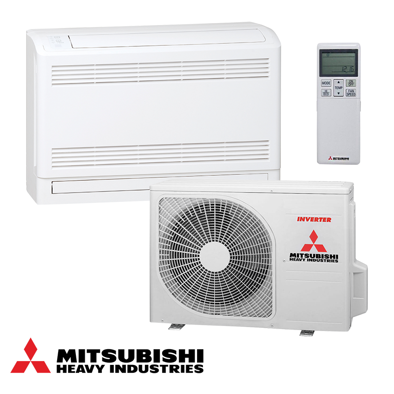 Инверторен климатик Mitsubishi Heavy Industries SRF35ZS-W + SRC35ZS-W - подово тяло