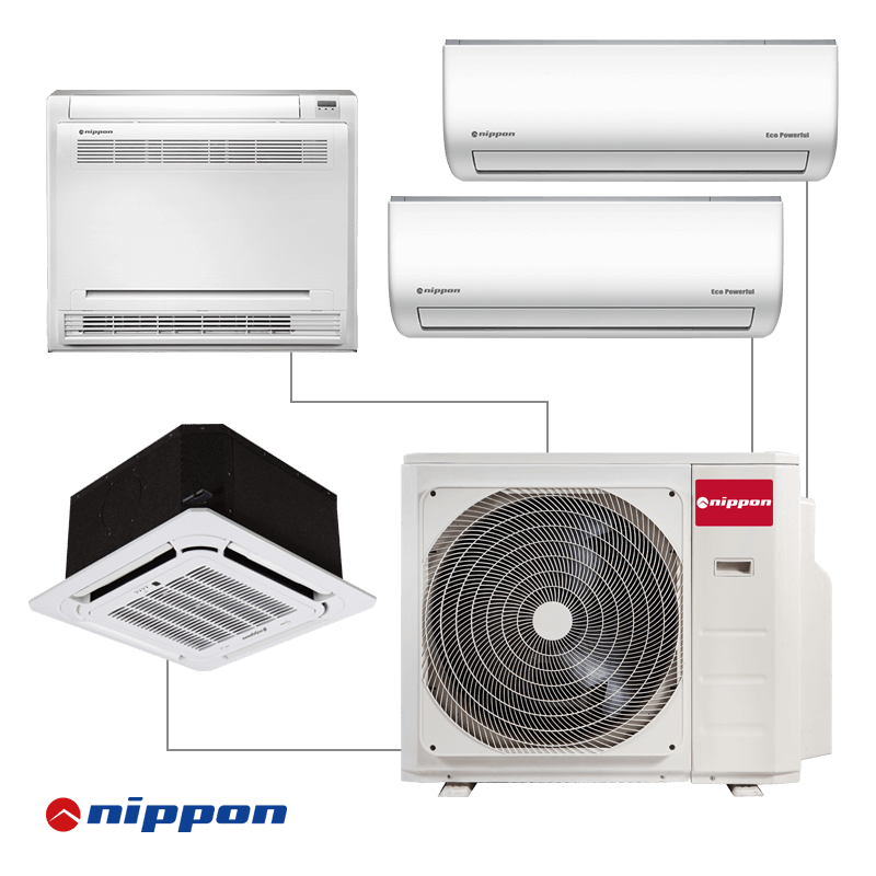 Външно тяло на мултисплит система Nippon N40E-28HFN8-Q - Image 2