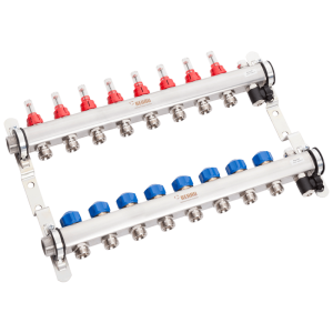 Стоманен колектор Rehau HKV-D8 AG - 8 кръга - 13801801102