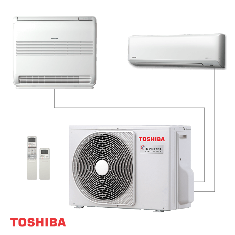 Външно тяло на мултисплит система Toshiba RAS-2M18G3AVG-E - Image 2