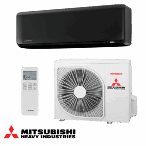 Инверторен климатик Mitsubishi Heavy Industries SRK 35 ZT-WFB + SRC 35 ZT-W - черен